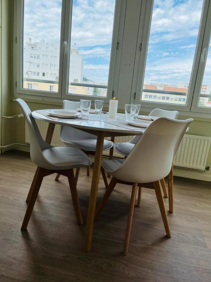 Espace 500 - Cosy, Wifi & Vue Sur La Ville Saint-Etienne  Dış mekan fotoğraf