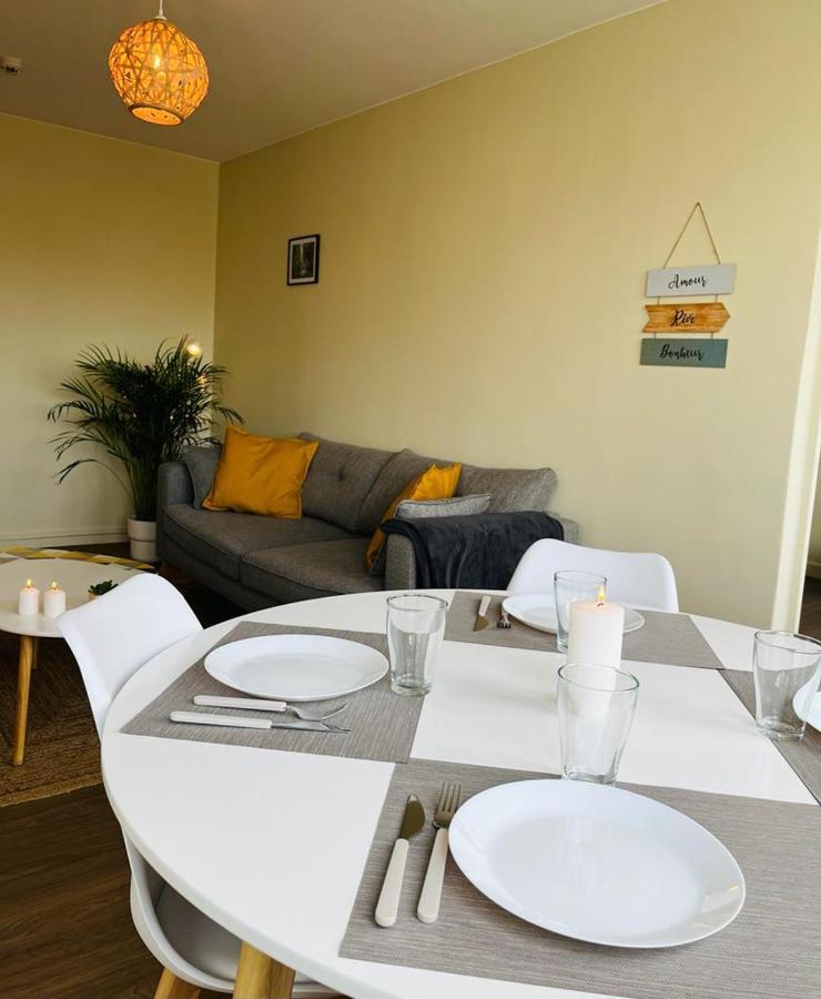 Espace 500 - Cosy, Wifi & Vue Sur La Ville Saint-Etienne  Dış mekan fotoğraf