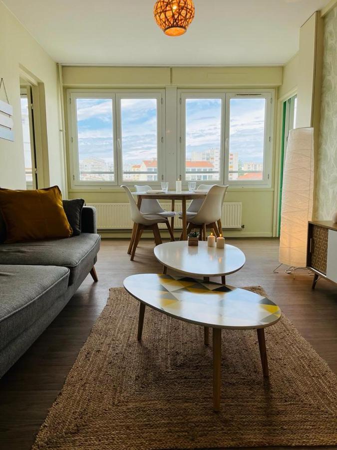 Espace 500 - Cosy, Wifi & Vue Sur La Ville Saint-Etienne  Dış mekan fotoğraf