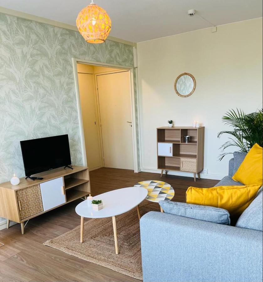 Espace 500 - Cosy, Wifi & Vue Sur La Ville Saint-Etienne  Dış mekan fotoğraf