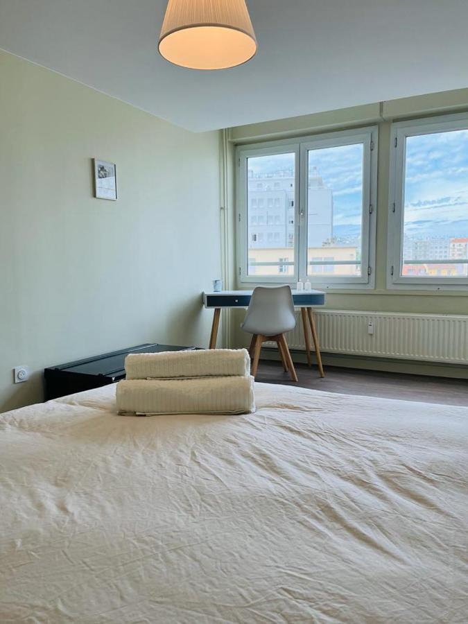 Espace 500 - Cosy, Wifi & Vue Sur La Ville Saint-Etienne  Dış mekan fotoğraf