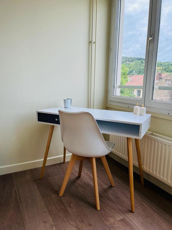 Espace 500 - Cosy, Wifi & Vue Sur La Ville Saint-Etienne  Dış mekan fotoğraf