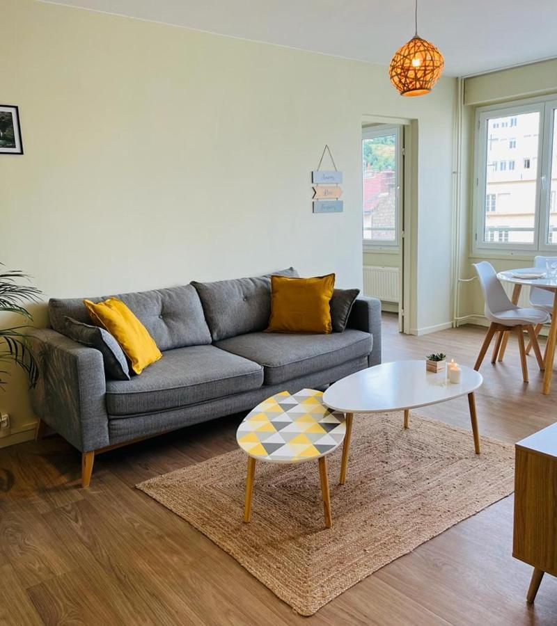Espace 500 - Cosy, Wifi & Vue Sur La Ville Saint-Etienne  Dış mekan fotoğraf