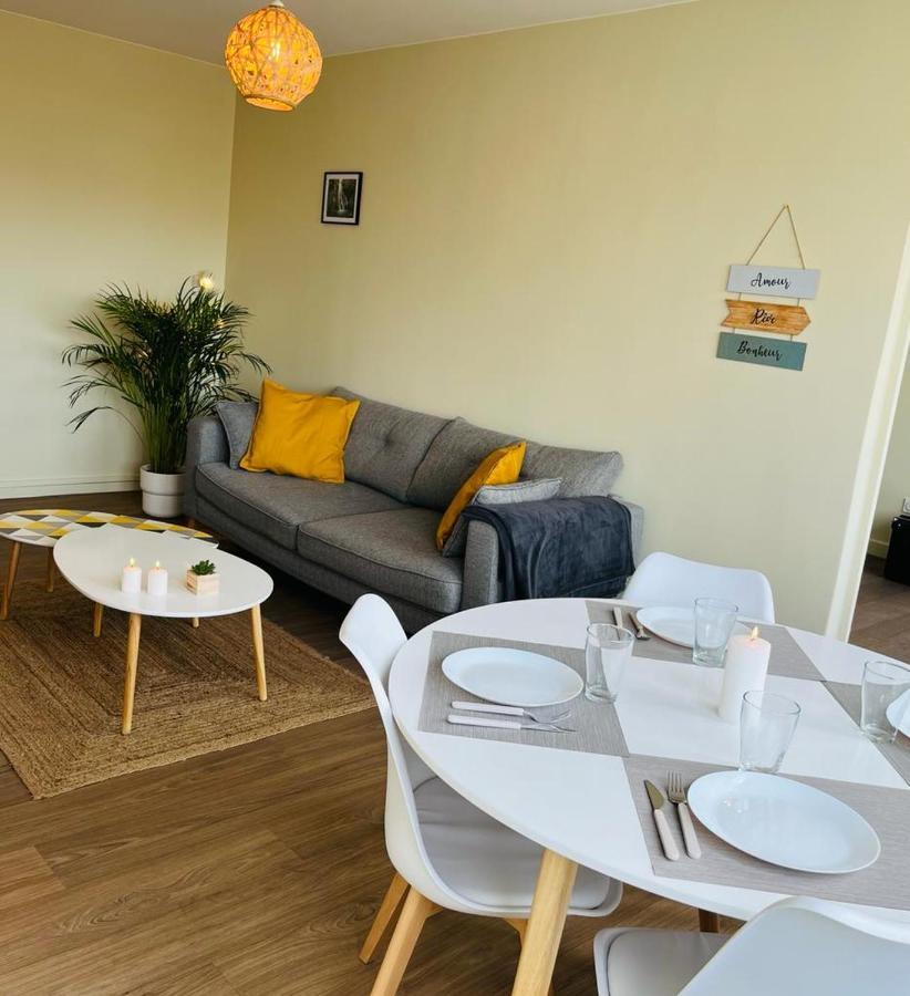 Espace 500 - Cosy, Wifi & Vue Sur La Ville Saint-Etienne  Dış mekan fotoğraf